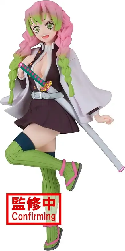 Banpresto - Bandai figura de ação Mitsuri Kanroji Demon Slayer, multicolorido
