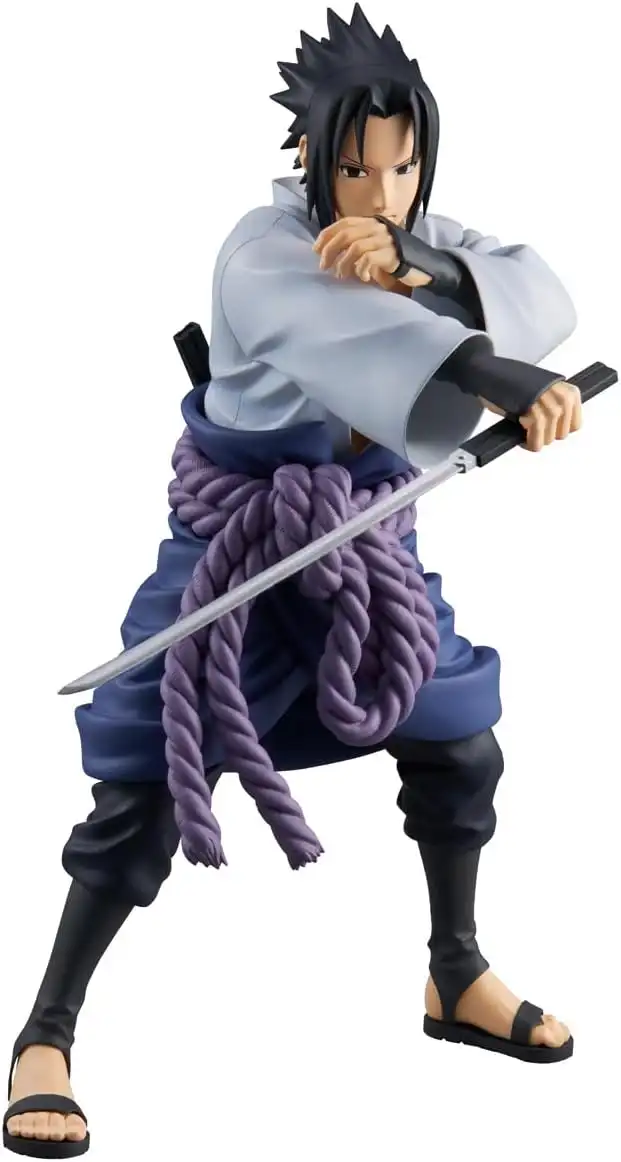 Banpresto Figura de ação Sasuke Uchiha Naruto Shippuden - Grandista 24 cm - BP89927P multicolorido - figura colecionável - ideal para os fãs de anime