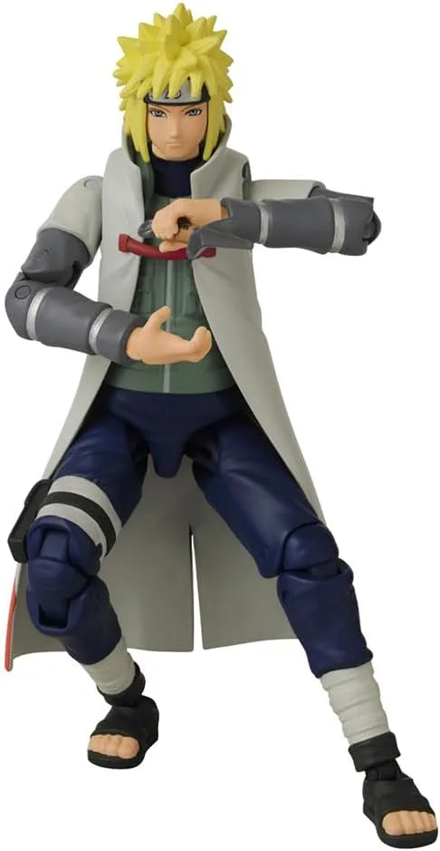 Fun Divirta-se - Boneco Naruto Bandai Minato Namikaze 16 Cm Fun Divirta-se, Multicor
